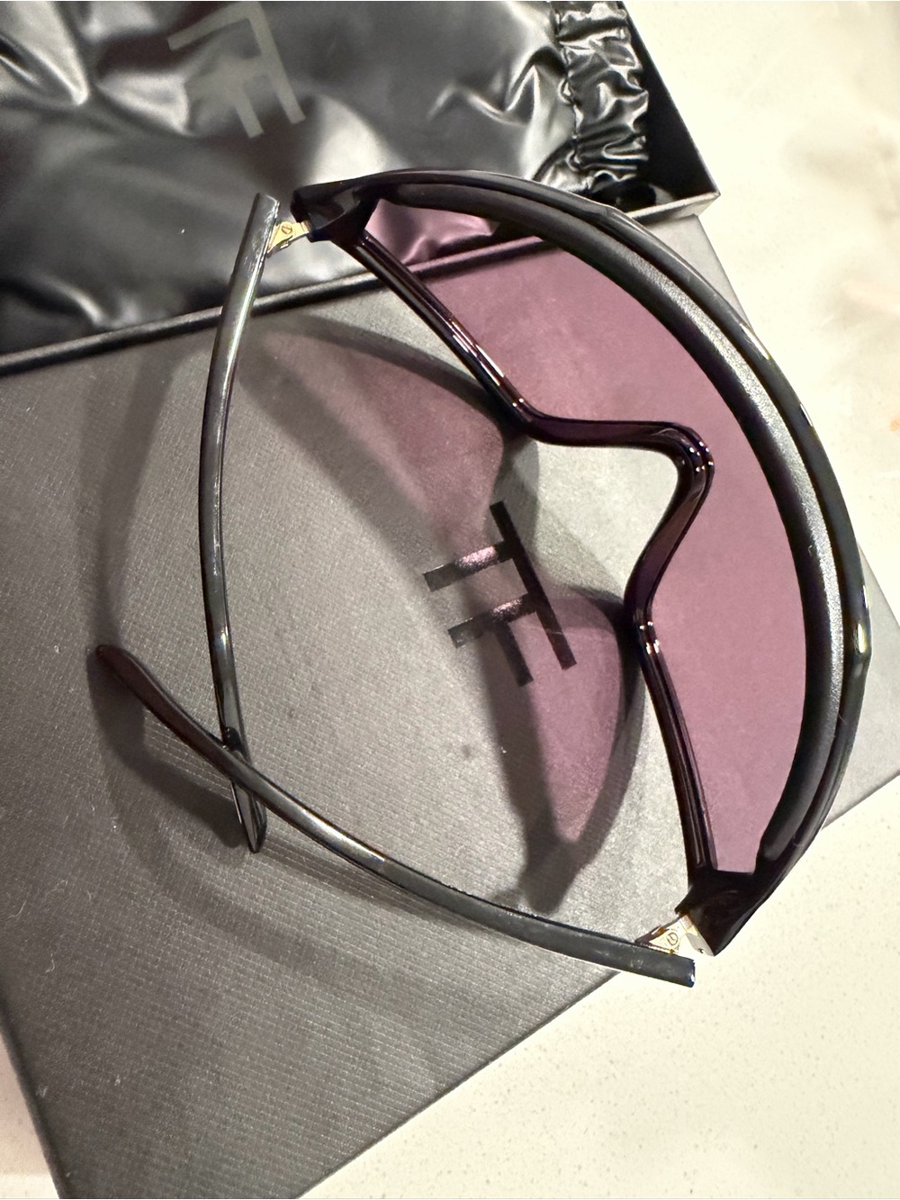 Tom Ford Eyewear Lorna Shield Frame Sunglasses FT1121